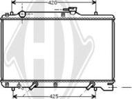 Diederichs DCM3079 - Radiator, mühərrikin soyudulması furqanavto.az