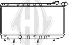 Diederichs DCM3146 - Radiator, mühərrikin soyudulması furqanavto.az