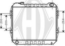 Diederichs DCM3166 - Radiator, mühərrikin soyudulması furqanavto.az