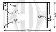 Diederichs DCM3876 - Radiator, mühərrikin soyudulması furqanavto.az