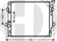 Diederichs DCM3276 - Radiator, mühərrikin soyudulması furqanavto.az