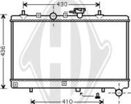 Diederichs DCM3766 - Radiator, mühərrikin soyudulması furqanavto.az