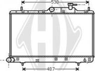 Diederichs DCM3729 - Radiator, mühərrikin soyudulması furqanavto.az