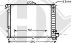 Diederichs DCM2979 - Radiator, mühərrikin soyudulması furqanavto.az