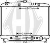 Diederichs DCM2594 - Radiator, mühərrikin soyudulması furqanavto.az