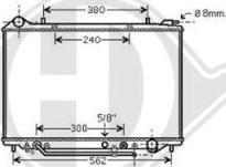 Diederichs DCM2679 - Radiator, mühərrikin soyudulması furqanavto.az