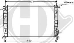 Diederichs DCM2044 - Radiator, mühərrikin soyudulması furqanavto.az