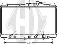 Diederichs DCM2154 - Radiator, mühərrikin soyudulması furqanavto.az