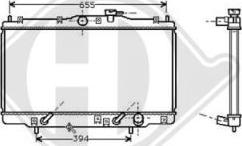 Diederichs DCM2150 - Radiator, mühərrikin soyudulması furqanavto.az