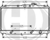 Diederichs DCM2129 - Radiator, mühərrikin soyudulması furqanavto.az