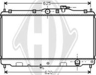 Diederichs DCM2128 - Radiator, mühərrikin soyudulması furqanavto.az