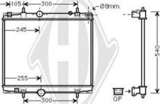 Diederichs DCM2818 - Radiator, mühərrikin soyudulması furqanavto.az