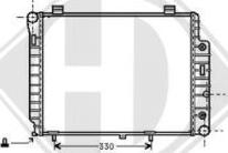 Diederichs DCM2349 - Radiator, mühərrikin soyudulması furqanavto.az