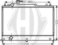 Diederichs DCM2282 - Radiator, mühərrikin soyudulması furqanavto.az