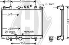 Diederichs DCM2781 - Radiator, mühərrikin soyudulması furqanavto.az