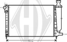 Diederichs DCM2720 - Radiator, mühərrikin soyudulması furqanavto.az