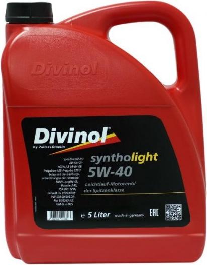 Divinol 49520 - Mühərrik yağı furqanavto.az