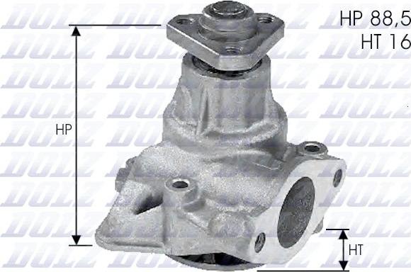 DOLZ L132 - Su nasosu furqanavto.az