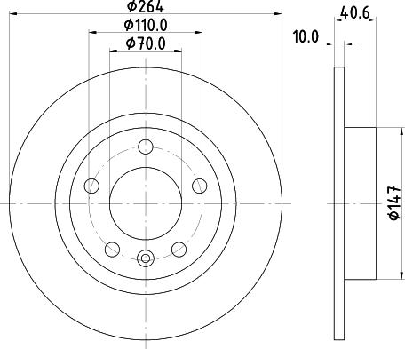 DON PCD14402 - Əyləc Diski furqanavto.az