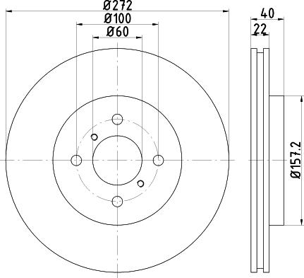 DON PCD14502 - Əyləc Diski furqanavto.az