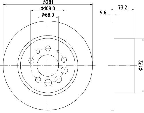 DON PCD14392 - Əyləc Diski furqanavto.az