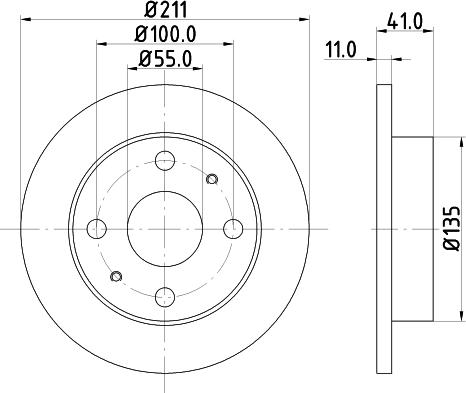 DON PCD14362 - Əyləc Diski furqanavto.az