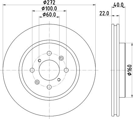 DON PCD15922 - Əyləc Diski furqanavto.az