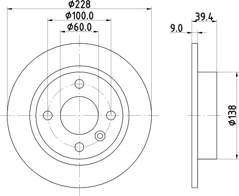 DON PCD15842 - Əyləc Diski furqanavto.az