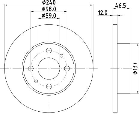 DON PCD16302 - Əyləc Diski furqanavto.az