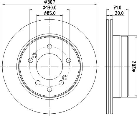 DON PCD16372 - Əyləc Diski furqanavto.az