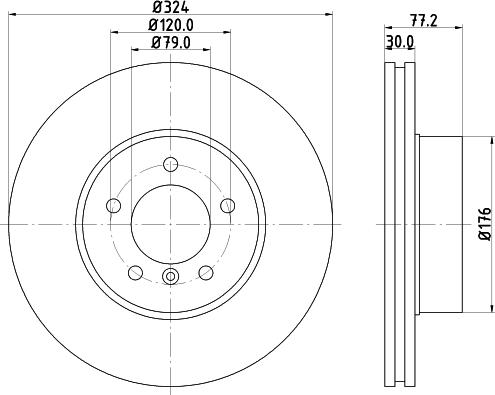 DON PCD10481 - Əyləc Diski furqanavto.az