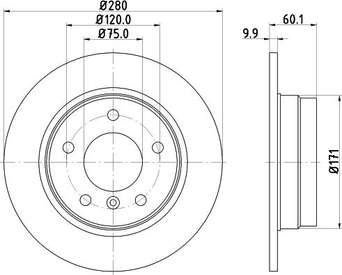 DON PCD10892 - Əyləc Diski furqanavto.az