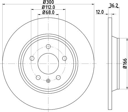 DON PCD10332 - Əyləc Diski furqanavto.az