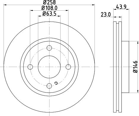 DON PCD10372 - Əyləc Diski furqanavto.az