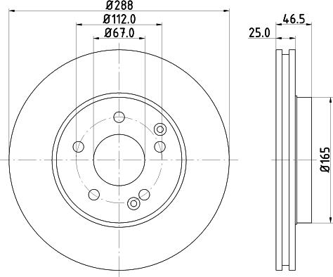 DON PCD10232 - Əyləc Diski furqanavto.az