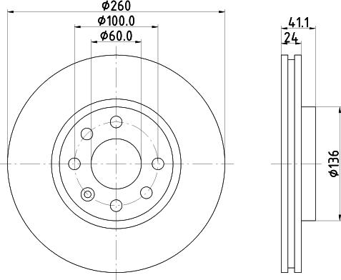 DON PCD10732 - Əyləc Diski furqanavto.az