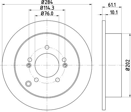 DON PCD10772 - Əyləc Diski furqanavto.az