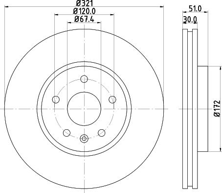 DON PCD11031 - Əyləc Diski furqanavto.az