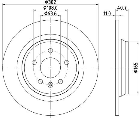 DON PCD11862 - Əyləc Diski furqanavto.az