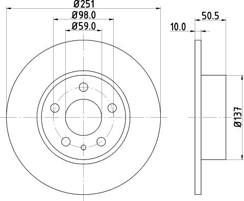 DON PCD11812 - Əyləc Diski furqanavto.az