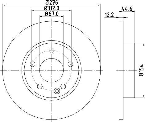 DON PCD11302 - Əyləc Diski furqanavto.az