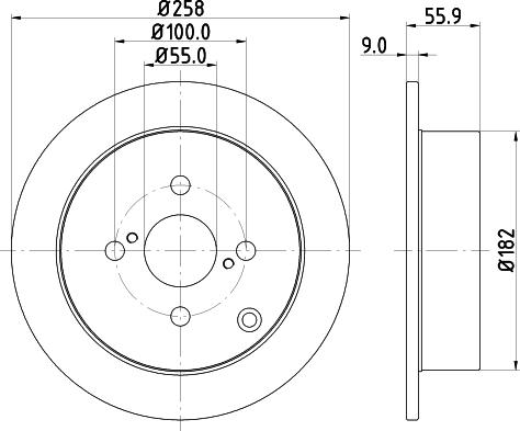 DON PCD11382 - Əyləc Diski furqanavto.az