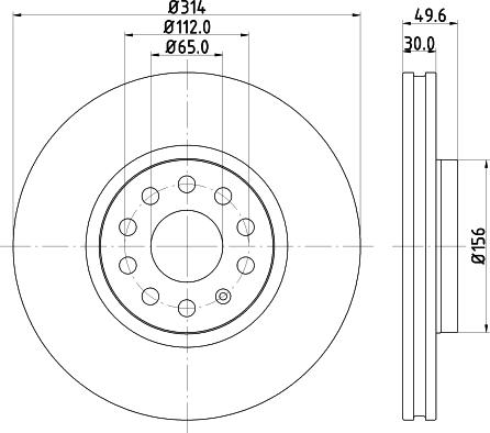 DON PCD11732 - Əyləc Diski furqanavto.az