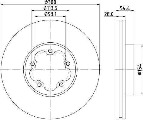 DON PCD18902 - Əyləc Diski furqanavto.az