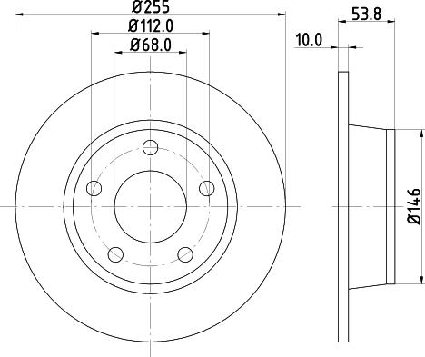 DON PCD13472 - Əyləc Diski furqanavto.az