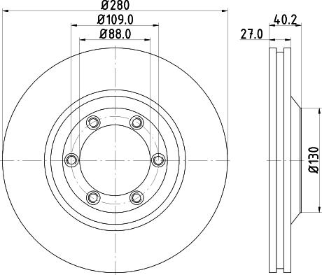 DON PCD13662 - Əyləc Diski furqanavto.az