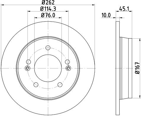 DON PCD13192 - Əyləc Diski furqanavto.az