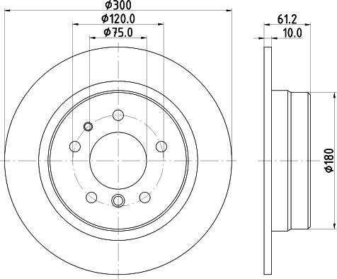 DON PCD13822 - Əyləc Diski furqanavto.az