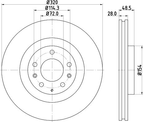 DON PCD13381 - Əyləc Diski furqanavto.az