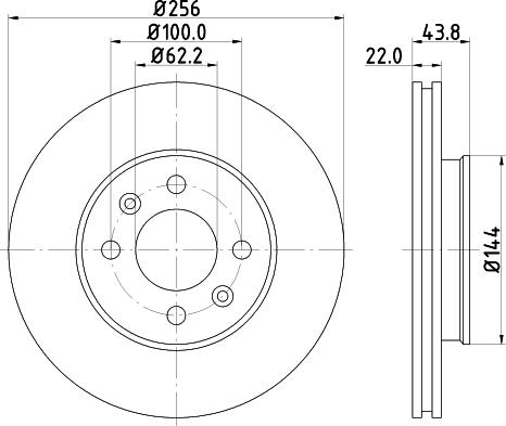 DON PCD13242 - Əyləc Diski furqanavto.az